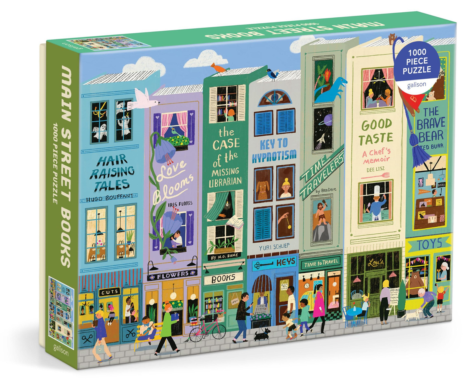 Main Street Books puzzel van 1000 stukjes door Sonstige Verlage