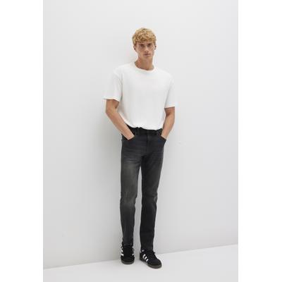 Röhrenjeans MAVI "JAMES", Herren, Gr. 30, Länge 30, smoke berlin comfort, 98% Baumwolle, 2% Elasthan, normal normal, Jeans, Slim Skinny Jeans