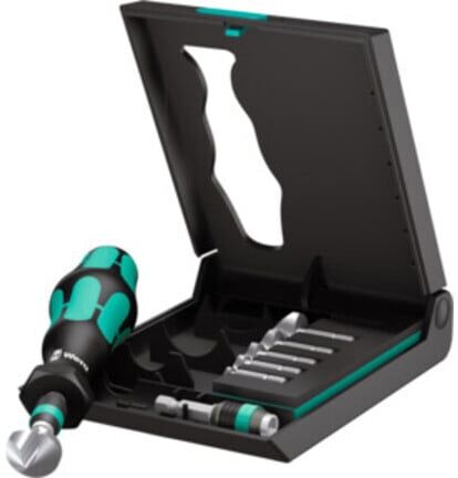 Wera Kegelsenker-Bits-Sortiment In Stabiler Box, 8-Teilig, 1 Schneide (05259165001)