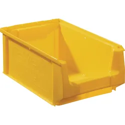 Sichtlagerkasten L350/300xB210xH140mm PE gelb TECWERK