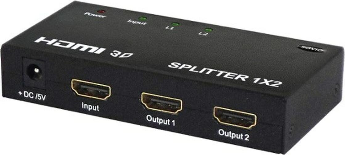 Savio CL-42 HDMI video splitter 2x HDMI