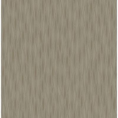 Seabrook Designs Hemera Ikat Waves Unpasted Wallpaper