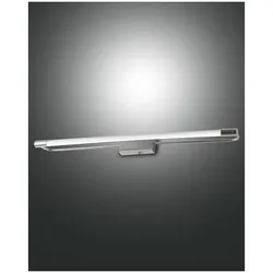 Fabas Luce Rapallo Wandleuchte LED 1x14W Metall- und Methacrylat Verchromt