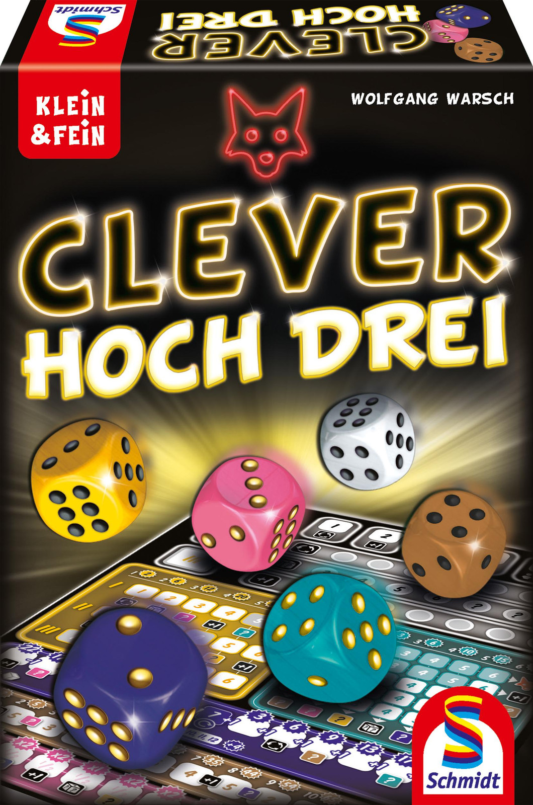 Schmidt Spiele Clever hoch DREI dobbelspel