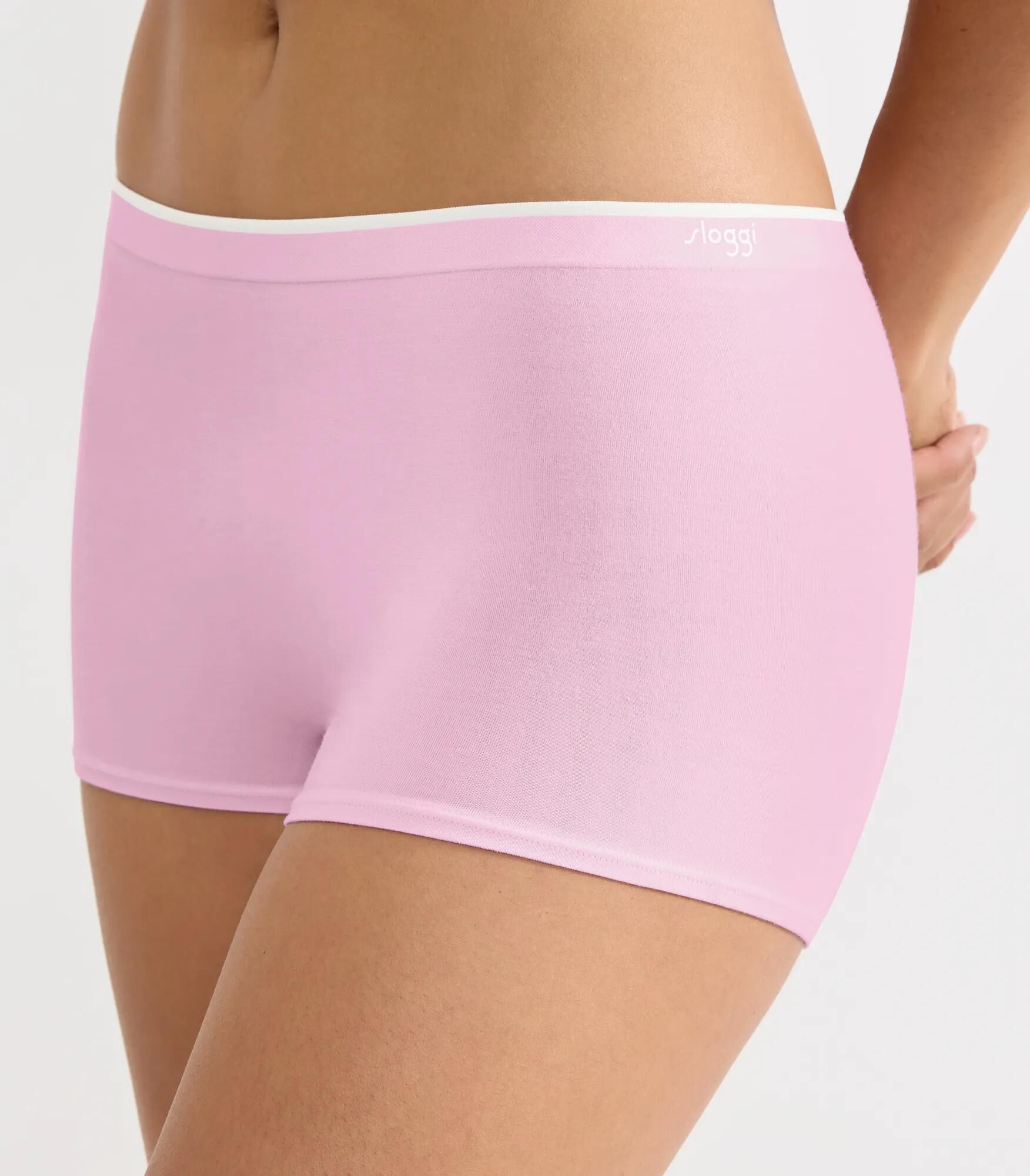 Panty SLOGGI "GO Sense", Damen, Gr. XXL, Single Jersey, floral pink, Single Jersey, Obermaterial: 88% Modal, 12% Elasthan, Unterhosen Panty, Santoni Rundstrick floral pink XXL, Single Jersey