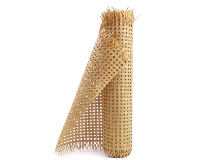 LuysmengEU Korbreparaturset, natürliches Rattan-Gewebe, Gurtband, offenes Netzgeflecht, Material for Stuhl, Schrank, Möbel, Heimwerker(Wood Color,100x100cm)