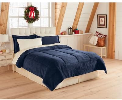 BH Studio Microfleece Comforter by BH Studio in Sapphire (Size TWIN)