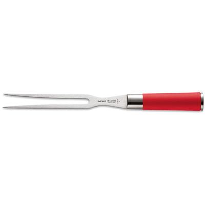 Fleischgabel F. DICK "Red Spirit", rot (edelstahlfarben, rot), X50 CrMoV15 Klingenstahl, Fleischgabeln, 20 cm
