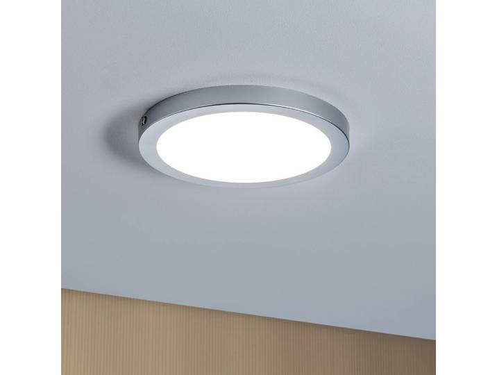 LED-Deckenleuchte Atria I Ø 22cm Silber Kunststoffart: Silikon Material: Kunststoff Nicht austauschbare LEDs