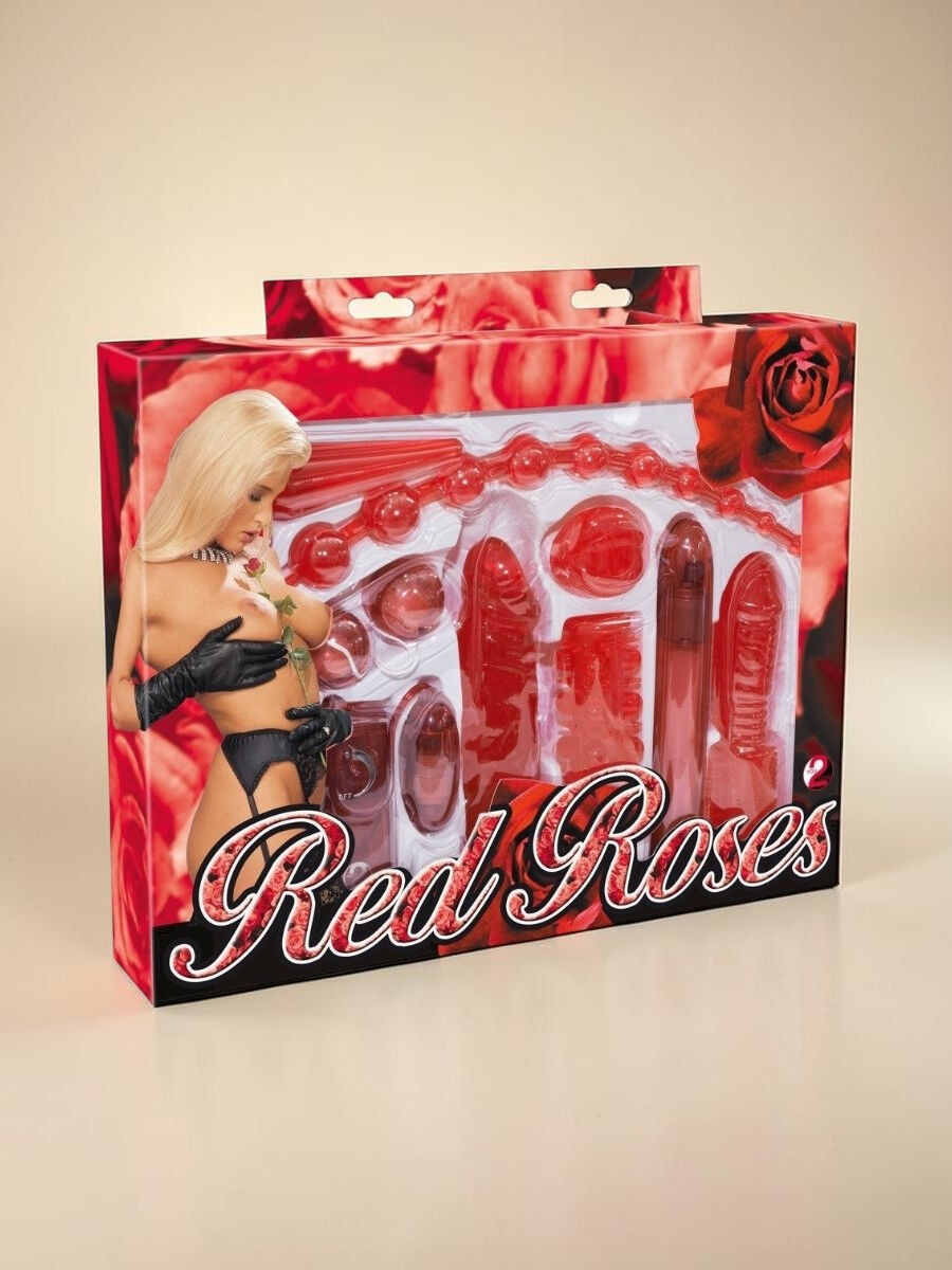 You2Toys Coffret sextoys rouges 9 pièces pour moments sensuels