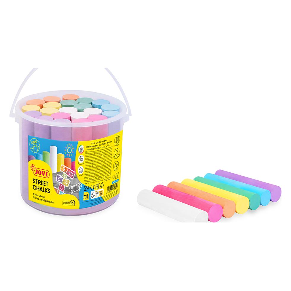 Jovi Street Chalks Strassenmalkreide farbsortiert 20 St. (20x) (1130)
