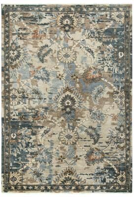 Alora Decor Mila Natural, Beige Oriental Hand-tufted Wool Blend Rug