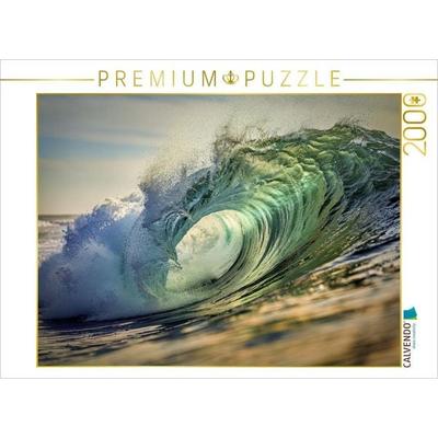 CALVENDO Puzzle Wo die Welle den Atem raubt. | 2000 Teile Lege-Größe 90x67cm Foto-Puzzle für glückliche Stunden, von , Calvendo Puzzle