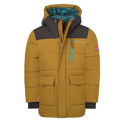 Trollkids - Kid's Torsvag Parka - Winterjacke Gr 116 braun