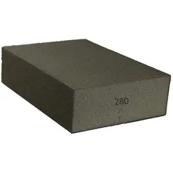 Schleifschwamm 10er Pack ultra fein Korn 280 Handschleifer Trocken Nassschliff