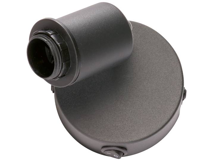 Spot Nero M6 Schwarz Metall B 8 cm - Spot