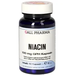 Niacin 100 mg GPH Kapseln 60 St