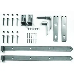 FelixWood® Sichtschutz Torbeschlag-Set für Einzeltore
