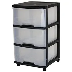 Keter, Kinderregal, REGAŁ NA KÓŁKACH 3x20L (39 x 37 x 61 cm)