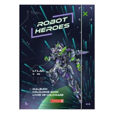 Brunnen Sammelmappe A4 PP Robot Hero