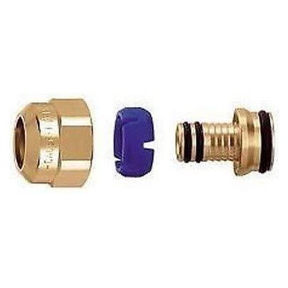 Caleffi Darcal-Kunststoffrohrverbinder - 16 x 2 mm - für den Einsatz bei hohen Temperaturen (61571865)