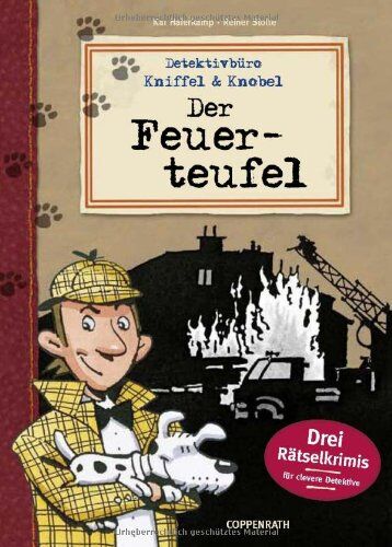 Kai Haferkamp - Detektivbüro Kniffel & Knobel. Der Feuerteufel: Drei Rätselkrimis für clevere Detektive - Preis vom 09.10.2026 07:28:09 h