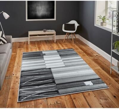 MDA Rugs Glamour Abstract Polypropylene Area Rug