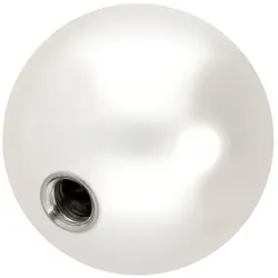 Echte Frischwasserperle mit Titangewinde