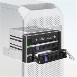 Icy Dock FatCage./3. SATA HDD/SSD RAID 1 in. bay bla, PC Gehäuse Zubehör