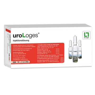 Urologes Injektionslösung Amp. 50x2 ml Ampullen