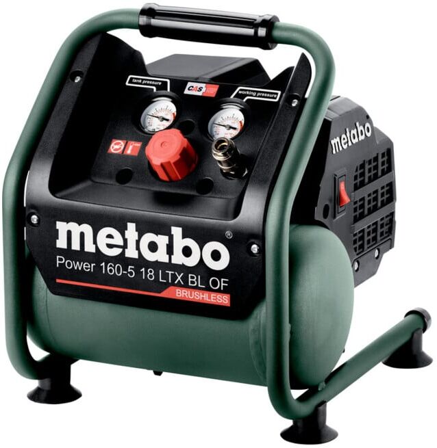 Compresseur sans fil Metabo Power 160-5 18 LTX BL OF ; carton (601521850)