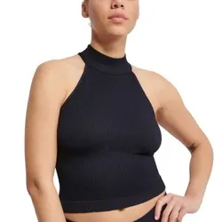 Sloggi EVER Infused Aloe High Neck Top Schwarz Medium Damen