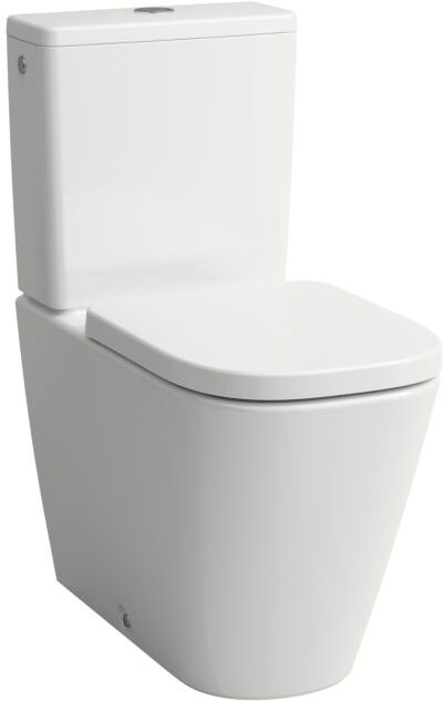 Laufen Meda Stand-WC-Kombination H8241110000001 36x68cm, spülrandlos, weiß