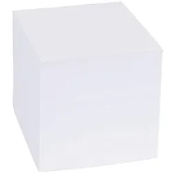 König & Ebhardt Ersatzblätter für Zettelbox weiß, 9x9 cm