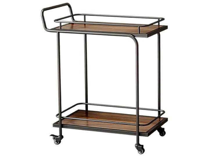 Xumh2024-3 Lagerung Rollbarer Servierwagen for Speisen und Getränke, mobiler for Restaurants