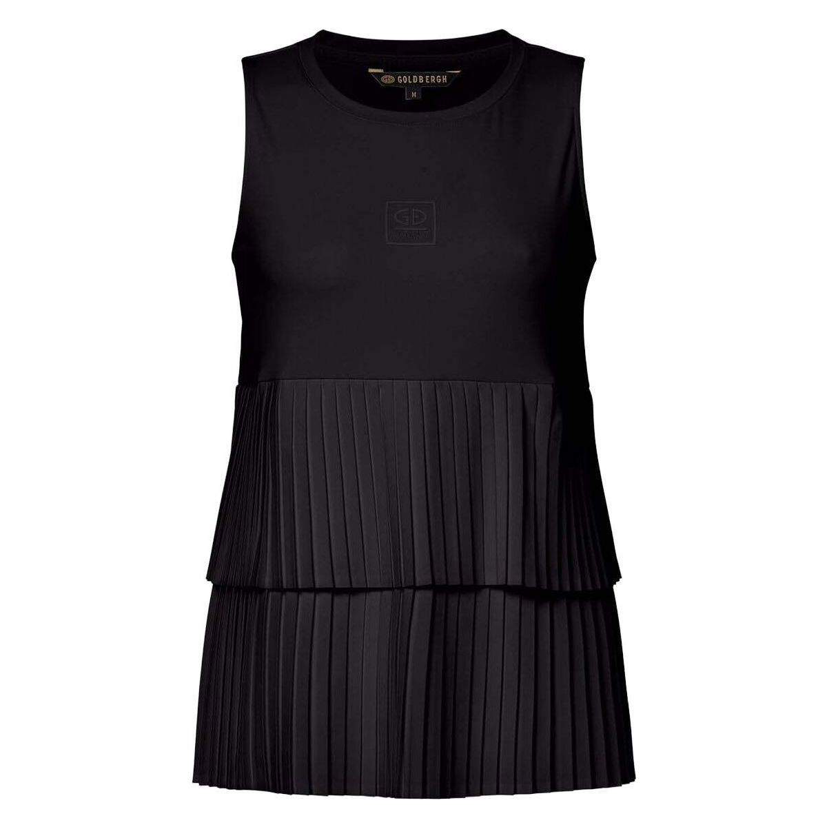 Goldbergh Bellavita Sleeveless top black (9000) M GB35530261-9000-M