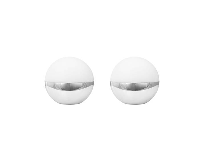 Lampe à poser chromé 2 pièces