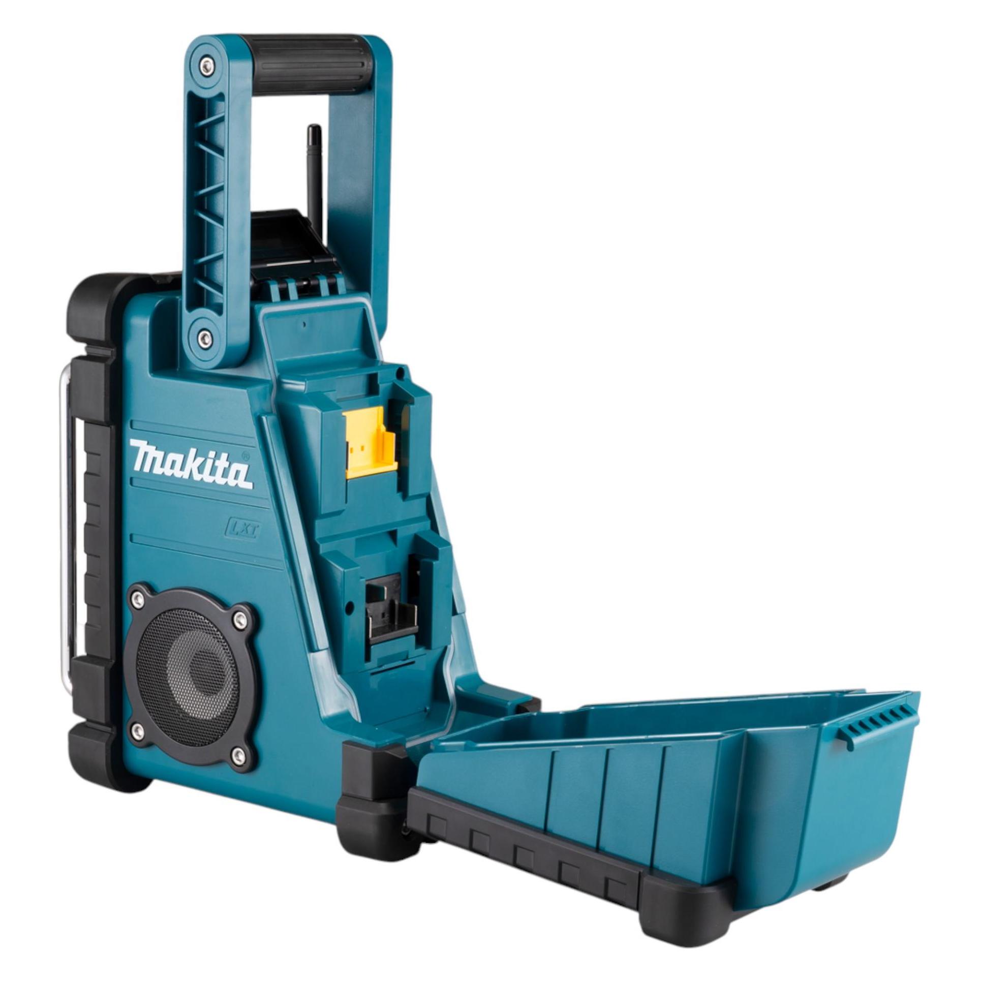 Makita DMR 116 RT1 Akku Baustellenradio 14,4 - 18 V AM FM AUX + 1x Akku 5,0 Ah + Ladegerät (AM, FM) (DMR116)