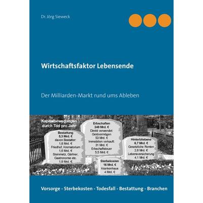 Wirtschaftsfaktor Lebensende, Gebundene Ausgabe von Jörg Sieweck, BoD – Books on Demand, 978-3-8370-1982-7