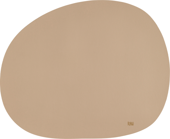 Aida Raw Silikone Dækkeserviet - Beige