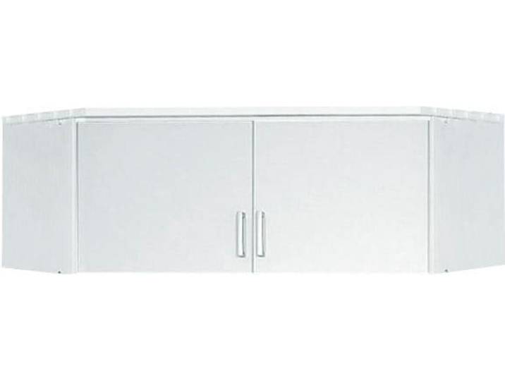 Schrankaufsatz RAUCH Bremen , weiß (weiß uni), H:39cm T:117cm, Holzwerkstoff, Möbelaufsätze, Schrankaufsatz