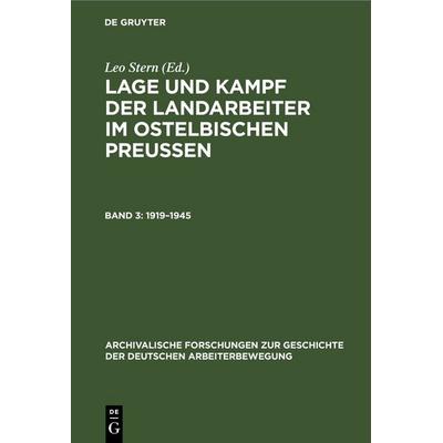 (1919–1945), Gebundene Ausgabe von , De Gruyter, 978-3-11-247297-2