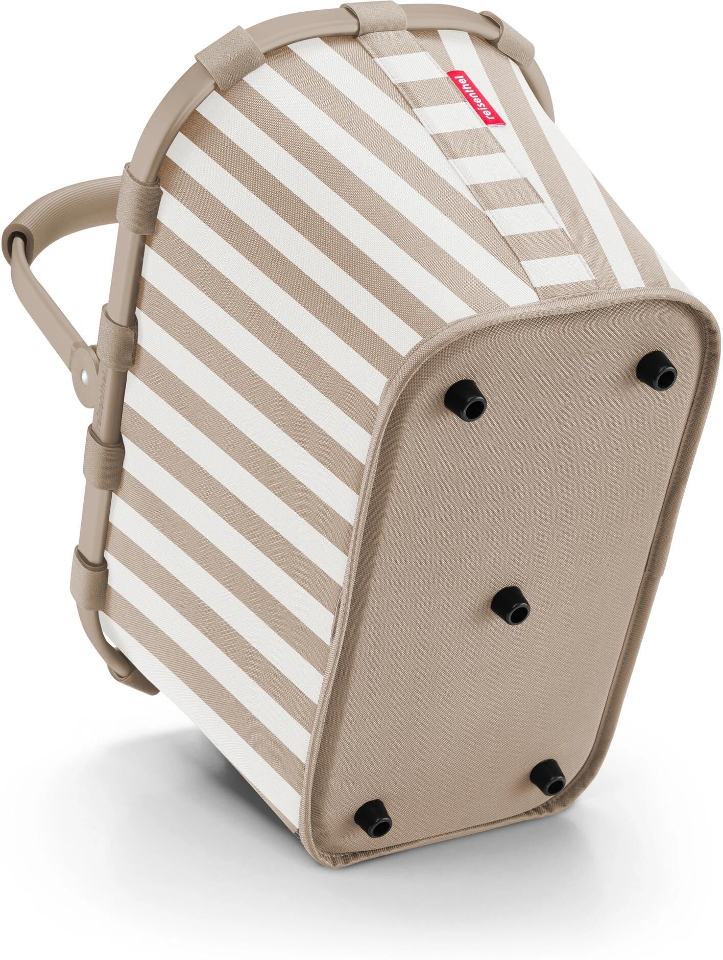 Einkaufskorb REISENTHEL "Reisenthel Einkaufskorb Carrybag", Damen, weiß, Aluminium, Polyester, Einkaufskörbe Einkaufskorb weiß Einheitsgröße