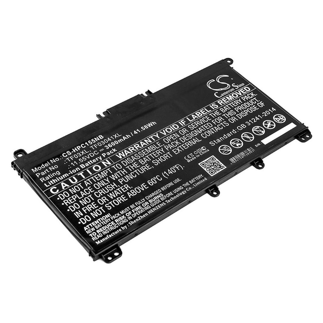 NoName CS-HPC155NB (3 Zellen, 3600 mAh) (HPC155NB)