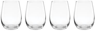 Oneida 5 O'Clock Stemless Wine Glasses, Set of 4