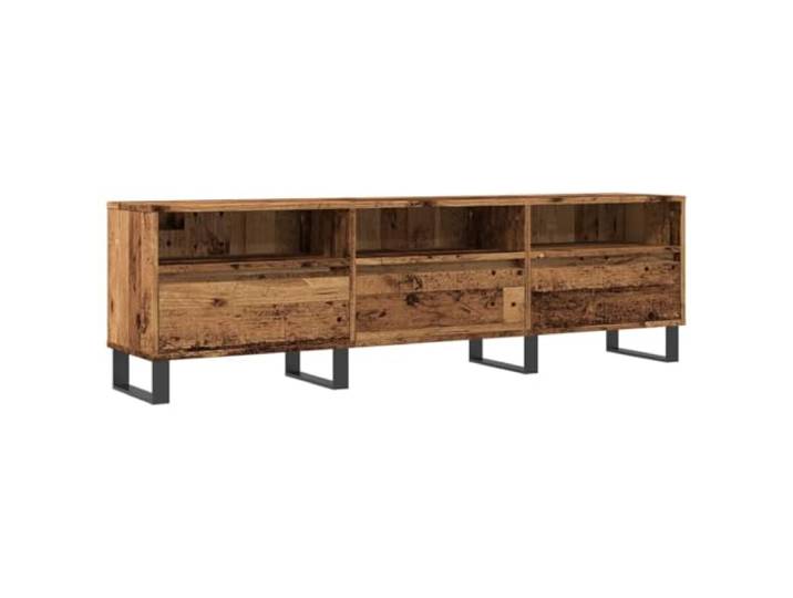 Makastle TV-Schrank Altholz-Optik 150x30x44,5 cm Holzwerkstoff