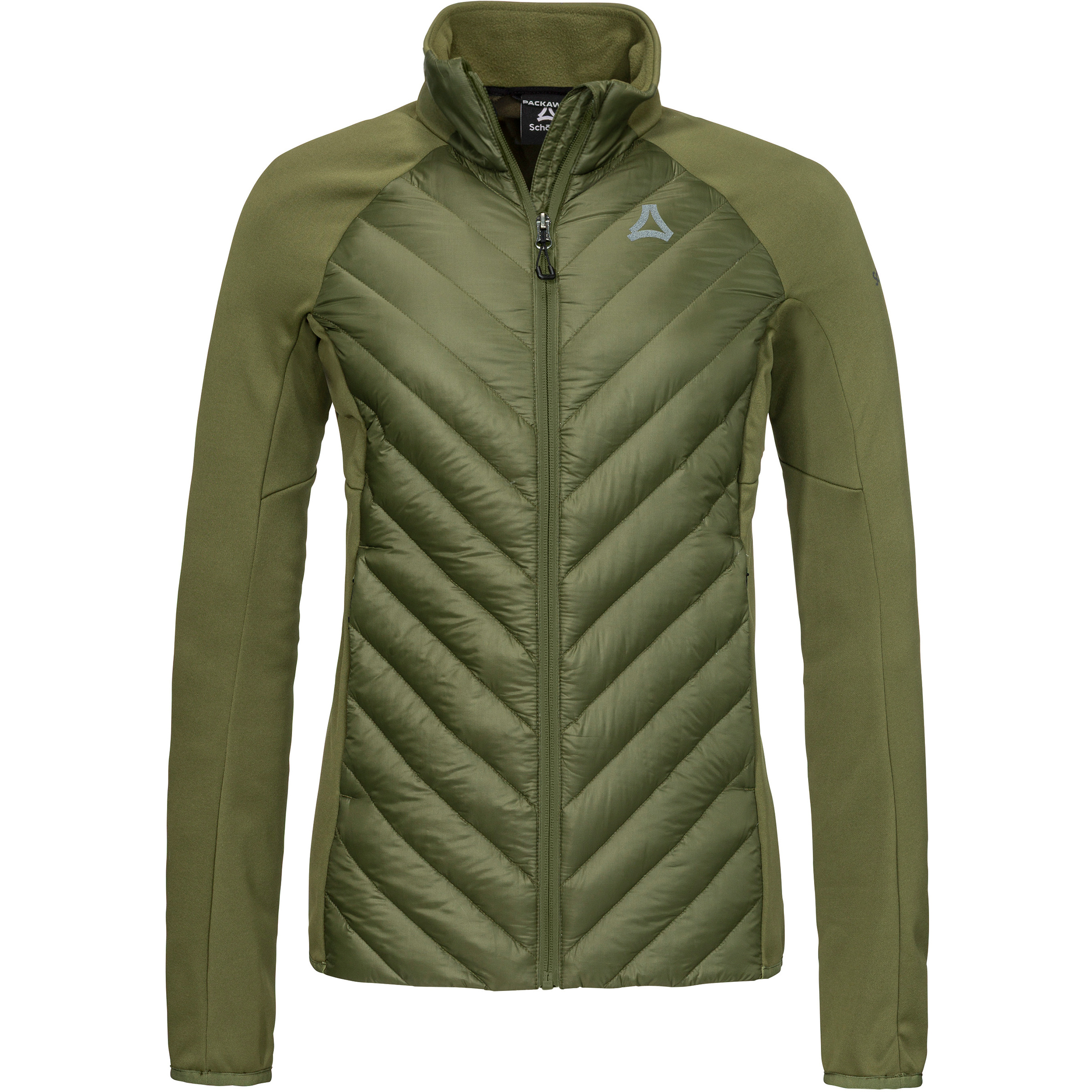 Schöffel Style Cascata Hybrid Damen Isolationsjacke oliv Größe S Trekking Atmungsaktiv