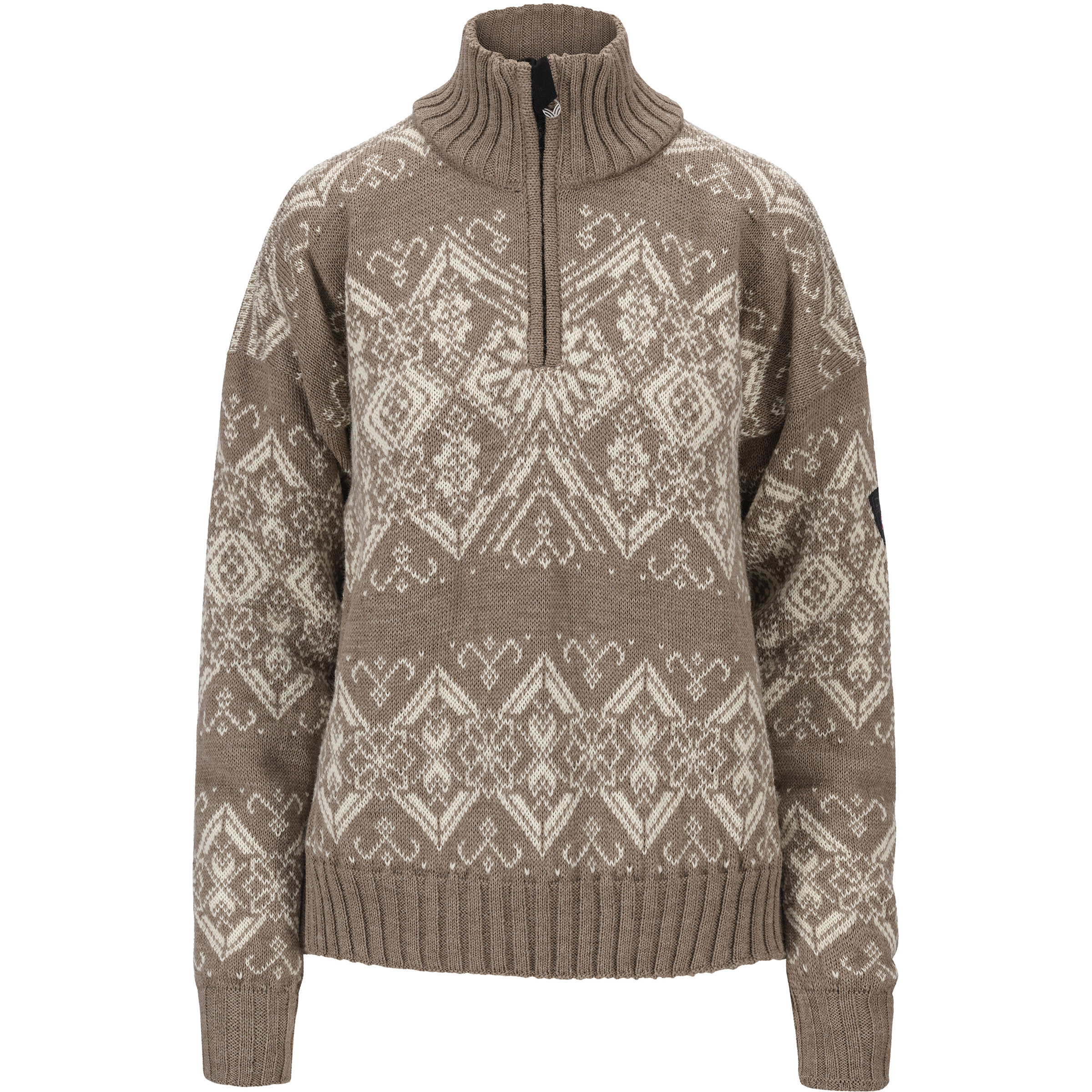 Dale of Norway Roset WP Damen Pullover beige Größe M Lifestyle Windabweisend