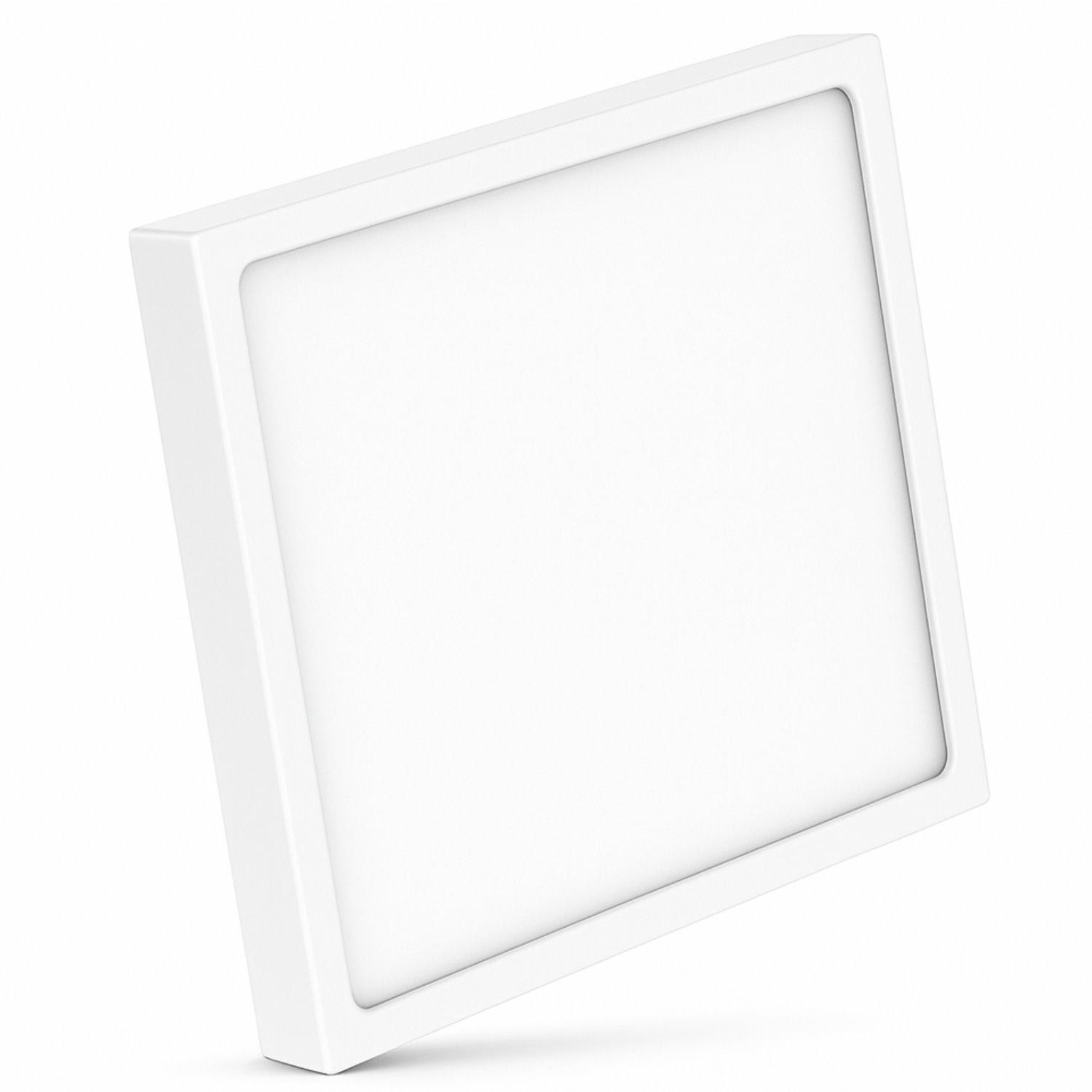 ADAKAT LED-opbouwlamp vierkant 24W CCT