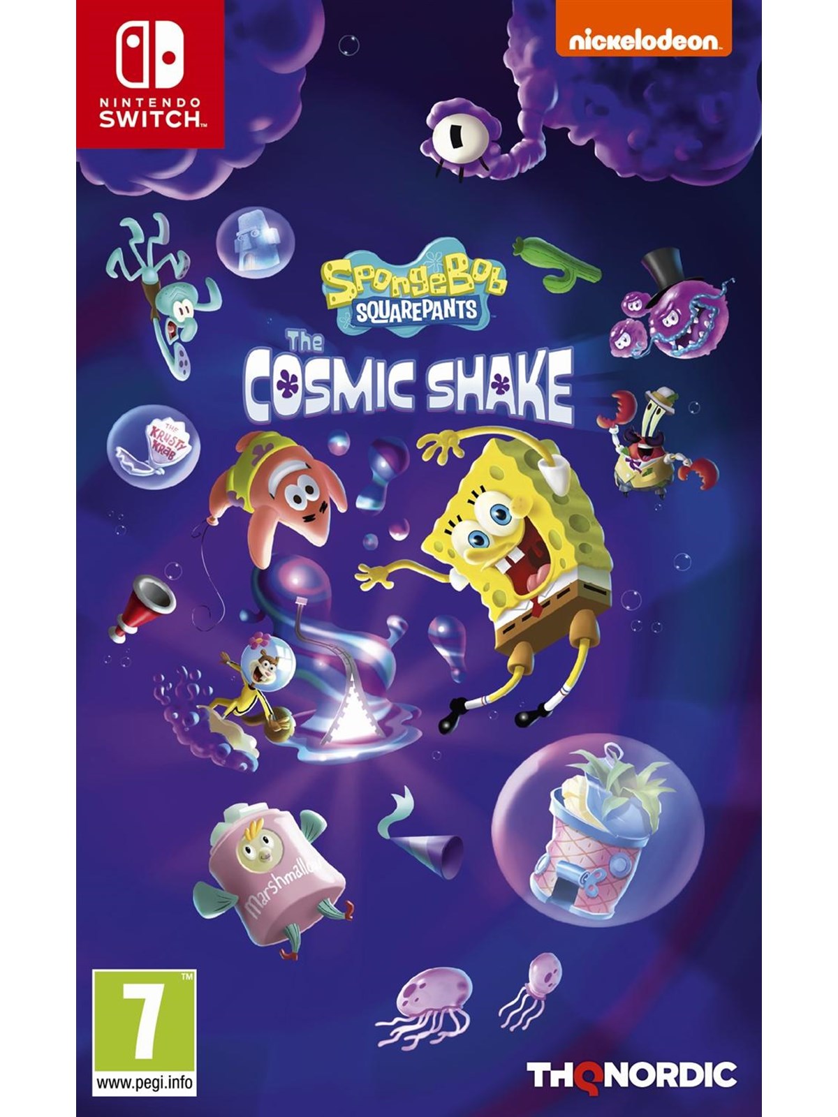 Spongebob Squarepants: The Cosmic Shake - Nintendo Switch - Platformer - PEGI 3